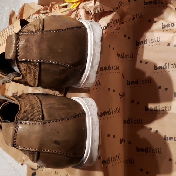 Bed|Stu Bed Stu NEW Men's Leather Canvas JOLLY Mocs Sneakers Casual Oxfords HP🎉 - Picture 12 of 16